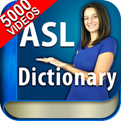 icon for ASL Dictionary HD American Sign Language
